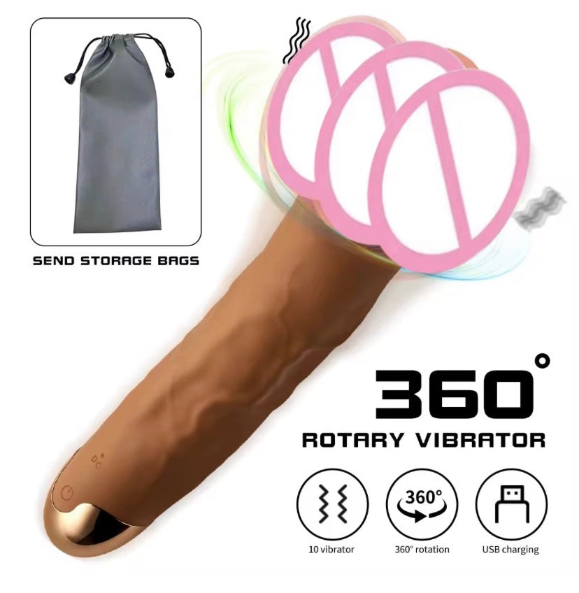 360 Rotation Dildo Vibrator