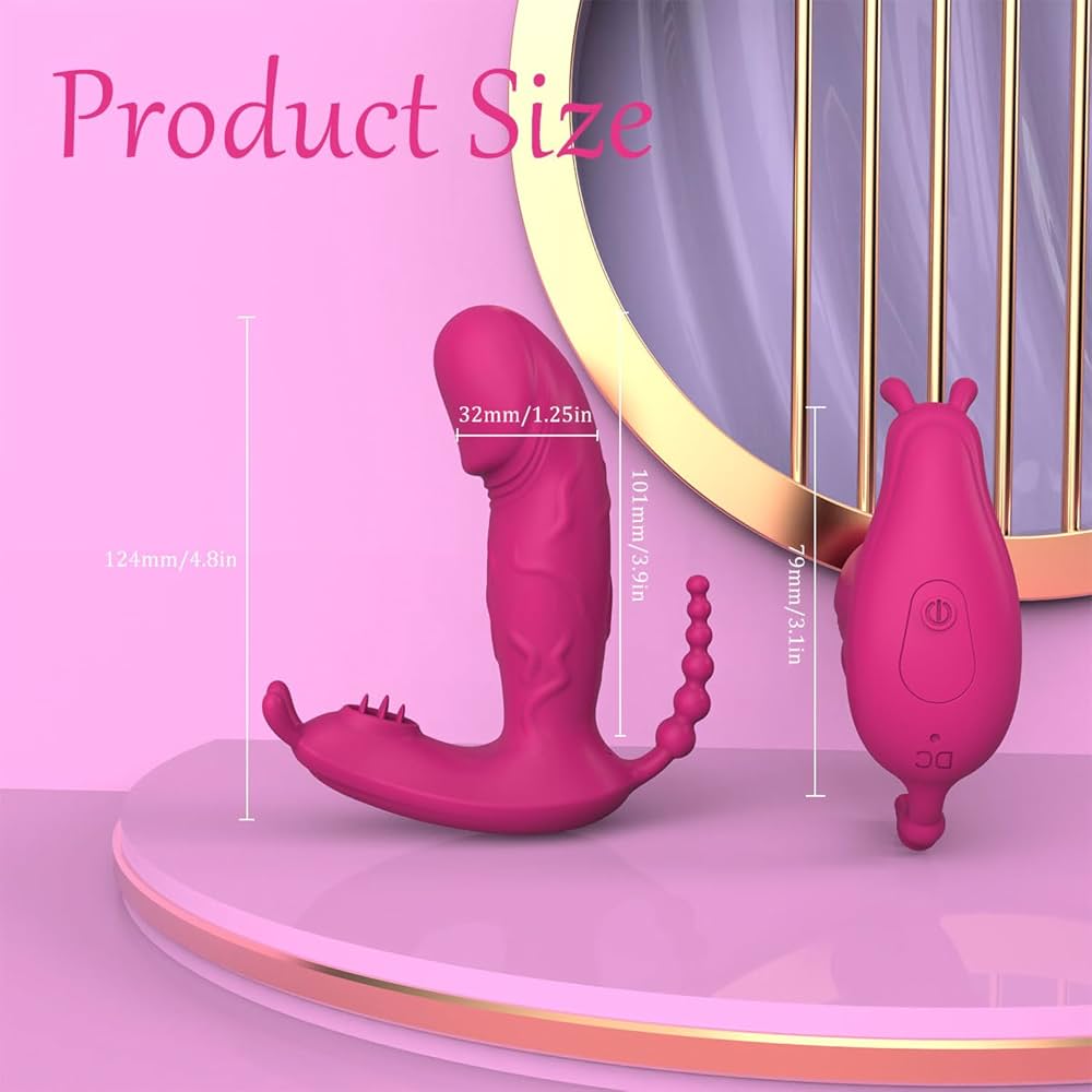 4 in 1 App Controlled Long Distance vibrator