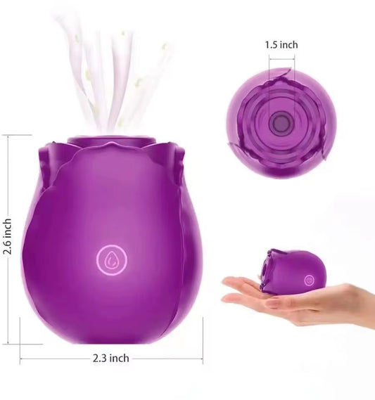 Purple Rose Clitoral Stimulator