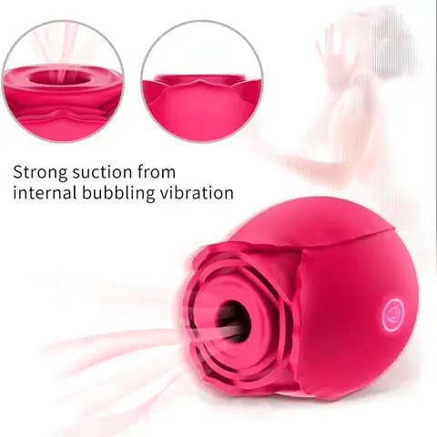 Purple Rose Clitoral Stimulator