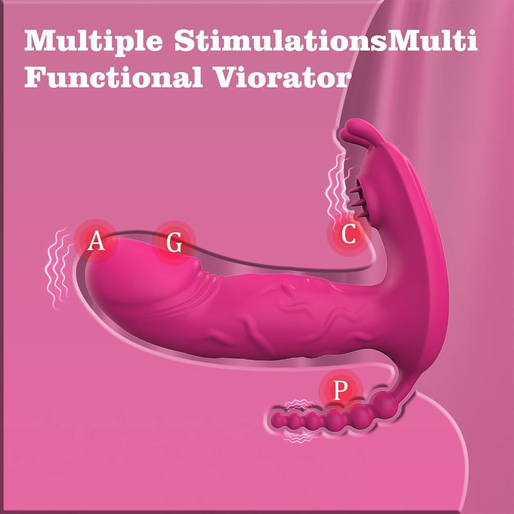 4 in 1 App Controlled Long Distance vibrator