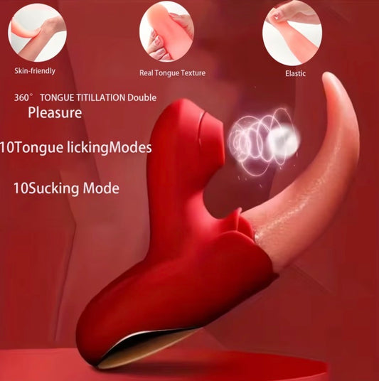 Rose tongue Vibrator