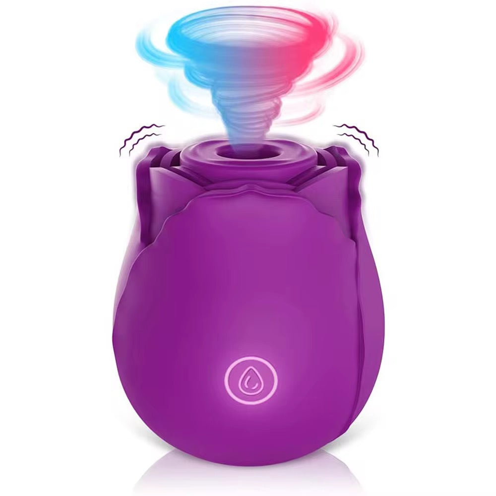 Purple Rose Clitoral Stimulator