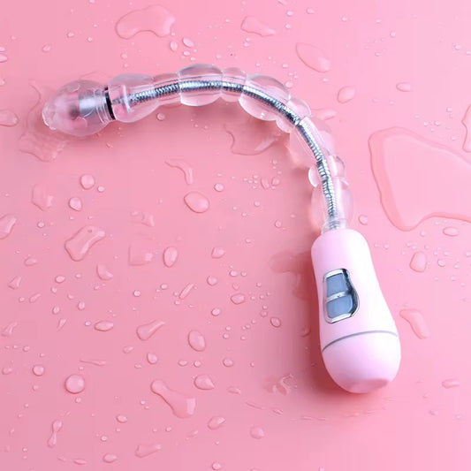 Flexible Deep Stick Beads Vibrator