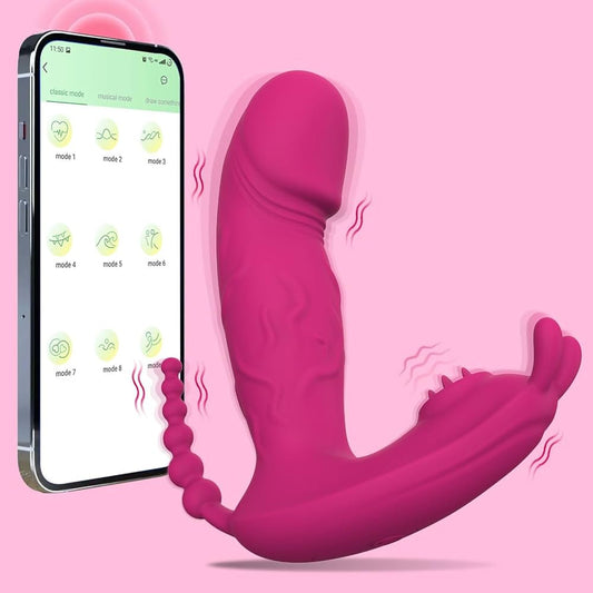 4 in 1 App Controlled Long Distance vibrator