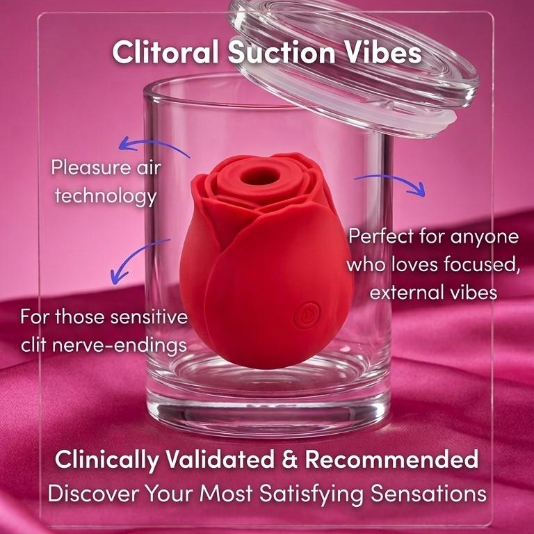 Purple Rose Clitoral Stimulator