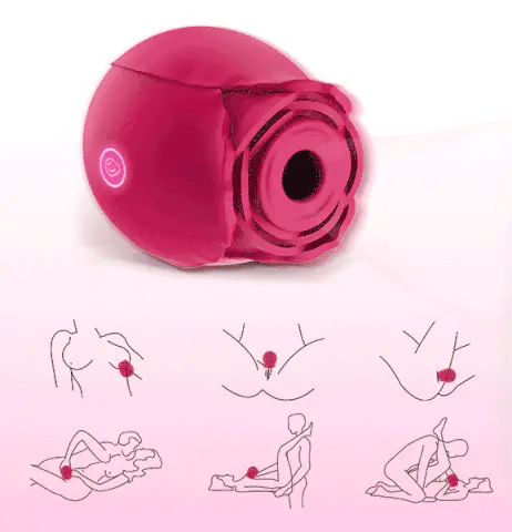 Purple Rose Clitoral Stimulator
