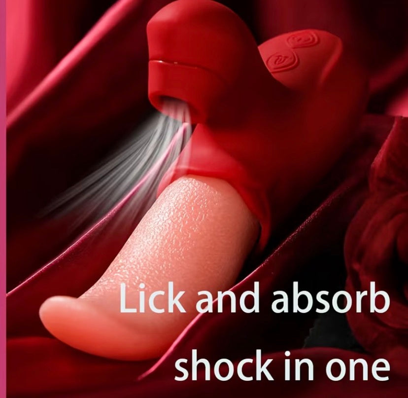 Rose tongue Vibrator