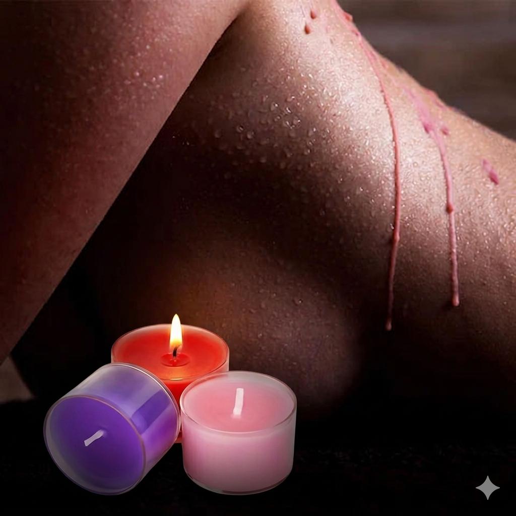 Wax play candles
