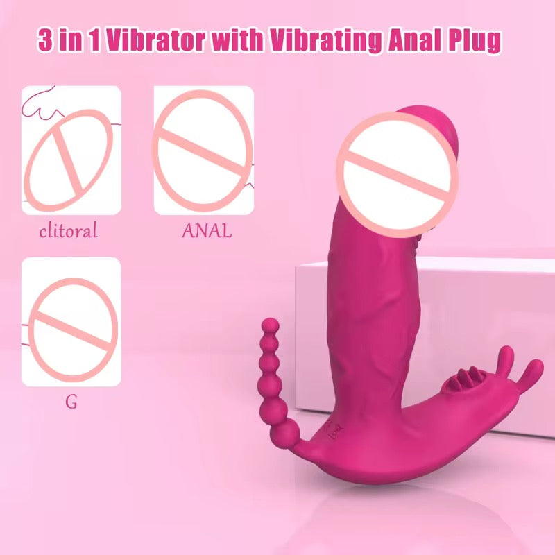 4 in 1 App Controlled Long Distance vibrator
